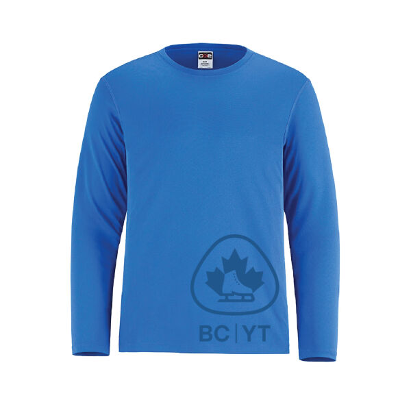 Shore Unisex BC YT Crest Printed Performance Long Sleeve Thumbnail