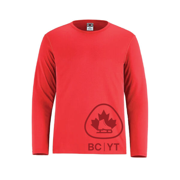 Shore Unisex BC YT Crest Printed Performance Long Sleeve Thumbnail